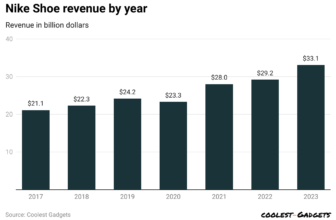 Nike Statistics 2024 By Income and Market Share