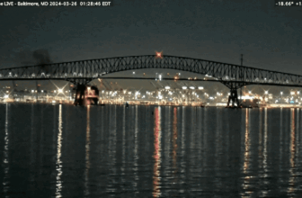 YouTube Livestream Captures Second Bridge Collapses in Baltimore
