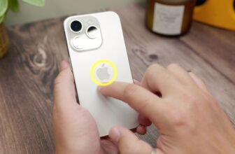 How one can use the iPhone Apple emblem as a secret button