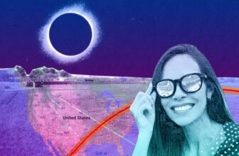 Map and glasses for the last word view